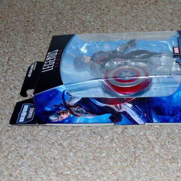 2018 Hasbro Marvel Legends Quantum Suit Captain America MIB Brand New BAF Thanos - Picture 3 of 10